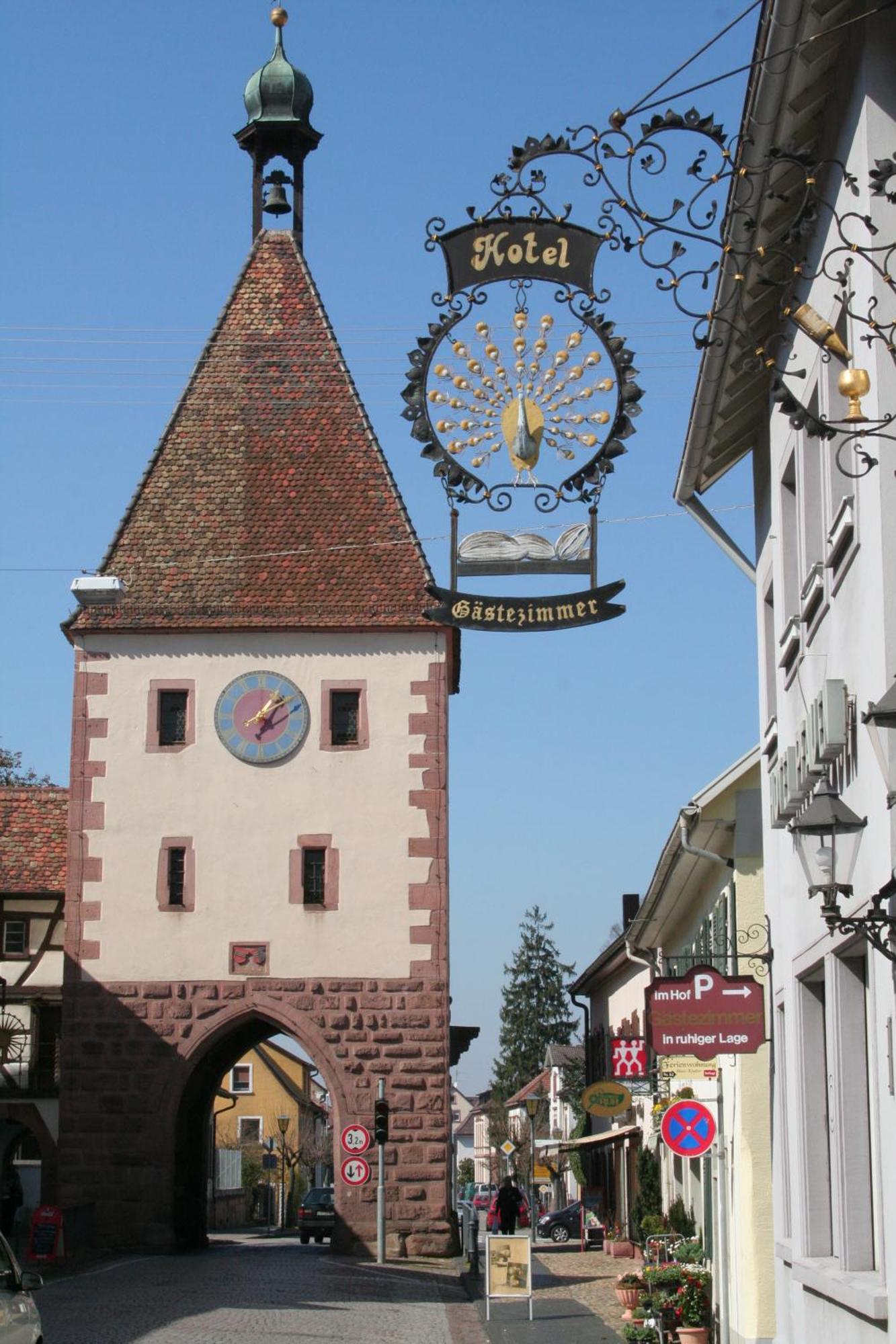 Tiptop Hotel Garni Pfauen Endingen am Kaiserstuhl Exteriér fotografie